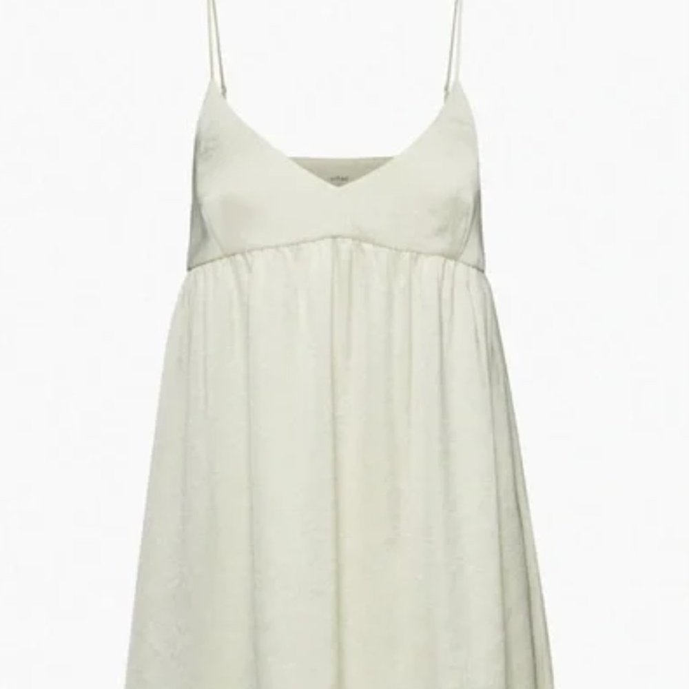 Aritzia Wilfred Lover Linen Mini Dress NWT